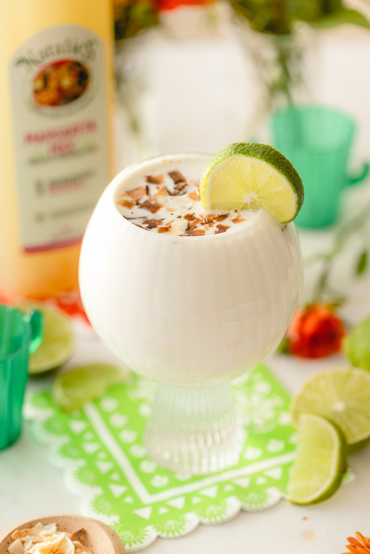 Coconut Margarita Mocktail - Natalie's Orchid Island Juice Company