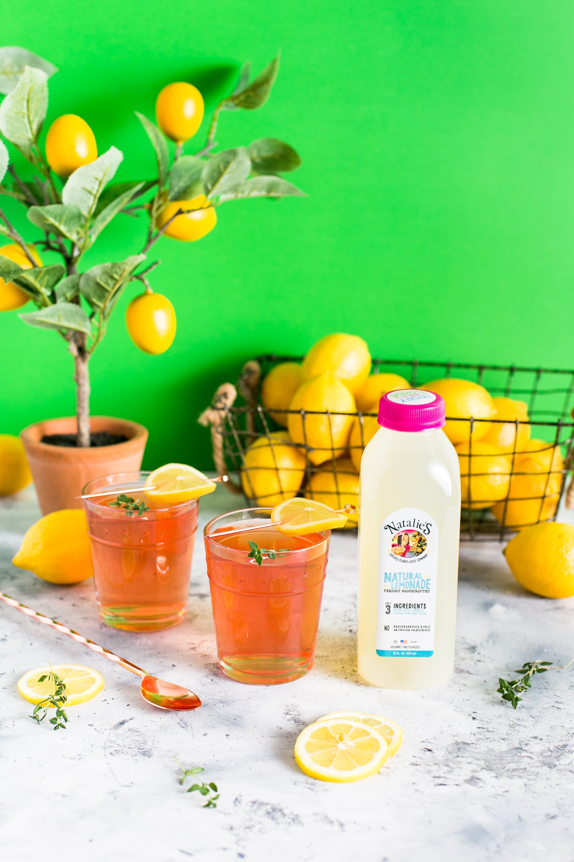 Cranberry Lemonade Cocktail – Natalie's Orchid Island Juice Company