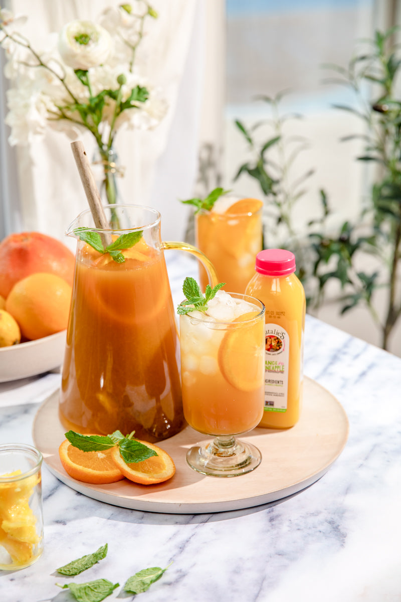 Orange Pineapple Sweet Tea – Natalie's Orchid Island Juice Company