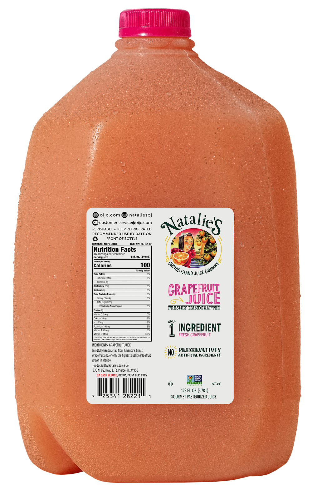 Grapefruit Juice - 128 oz