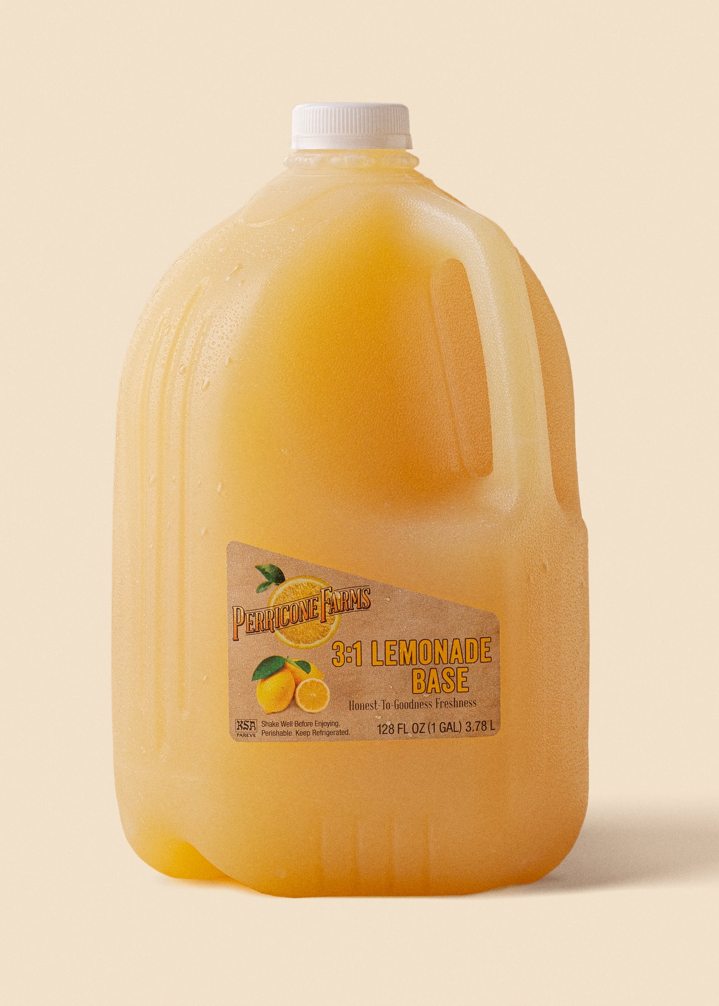 128oz Lemonade Base 3:1 Juice Unpasteurized
