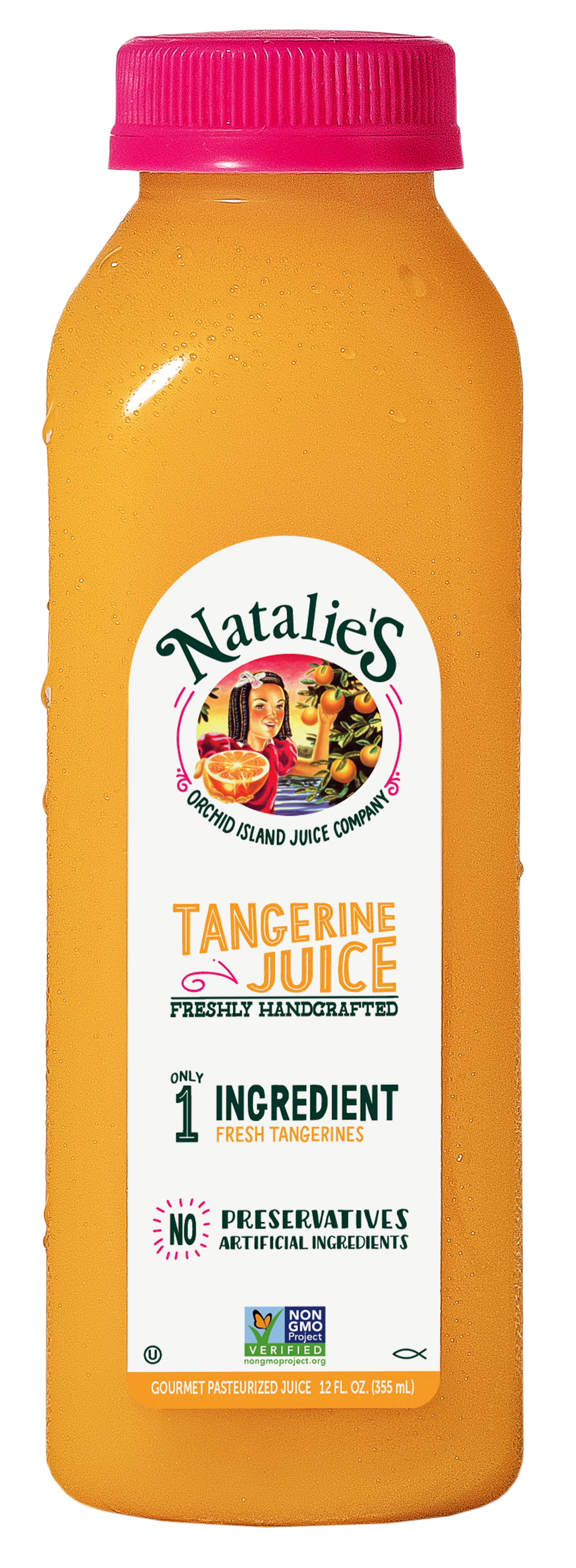 Natalie's Orchid Island, Tangerine Juice, 32 Oz (Case Of 6)