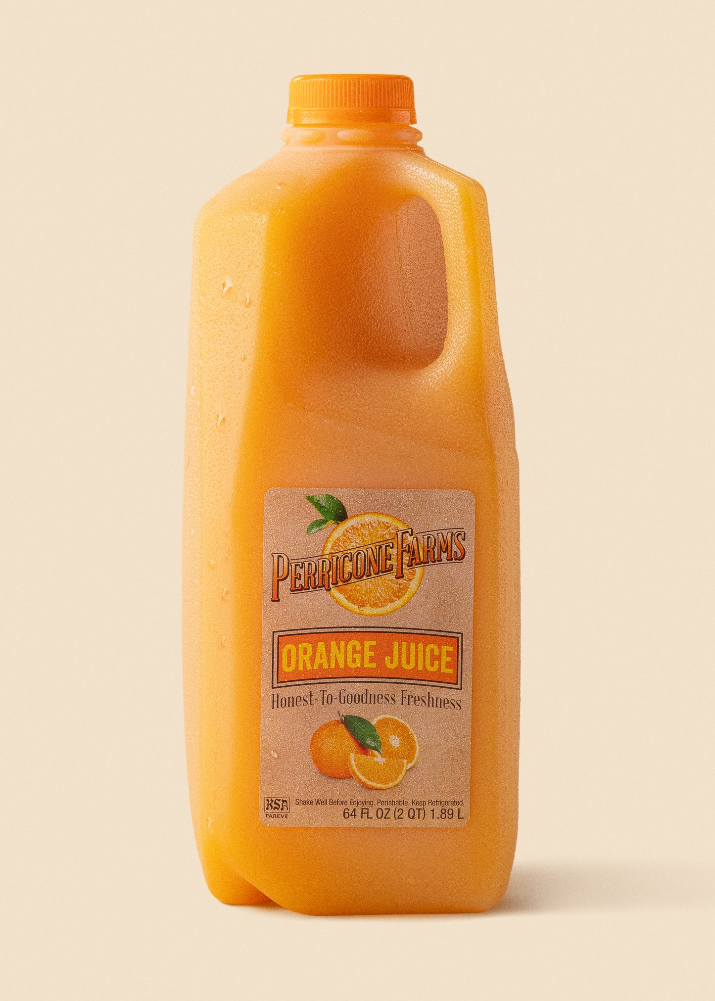 64oz Orange Juice Unpasteurized