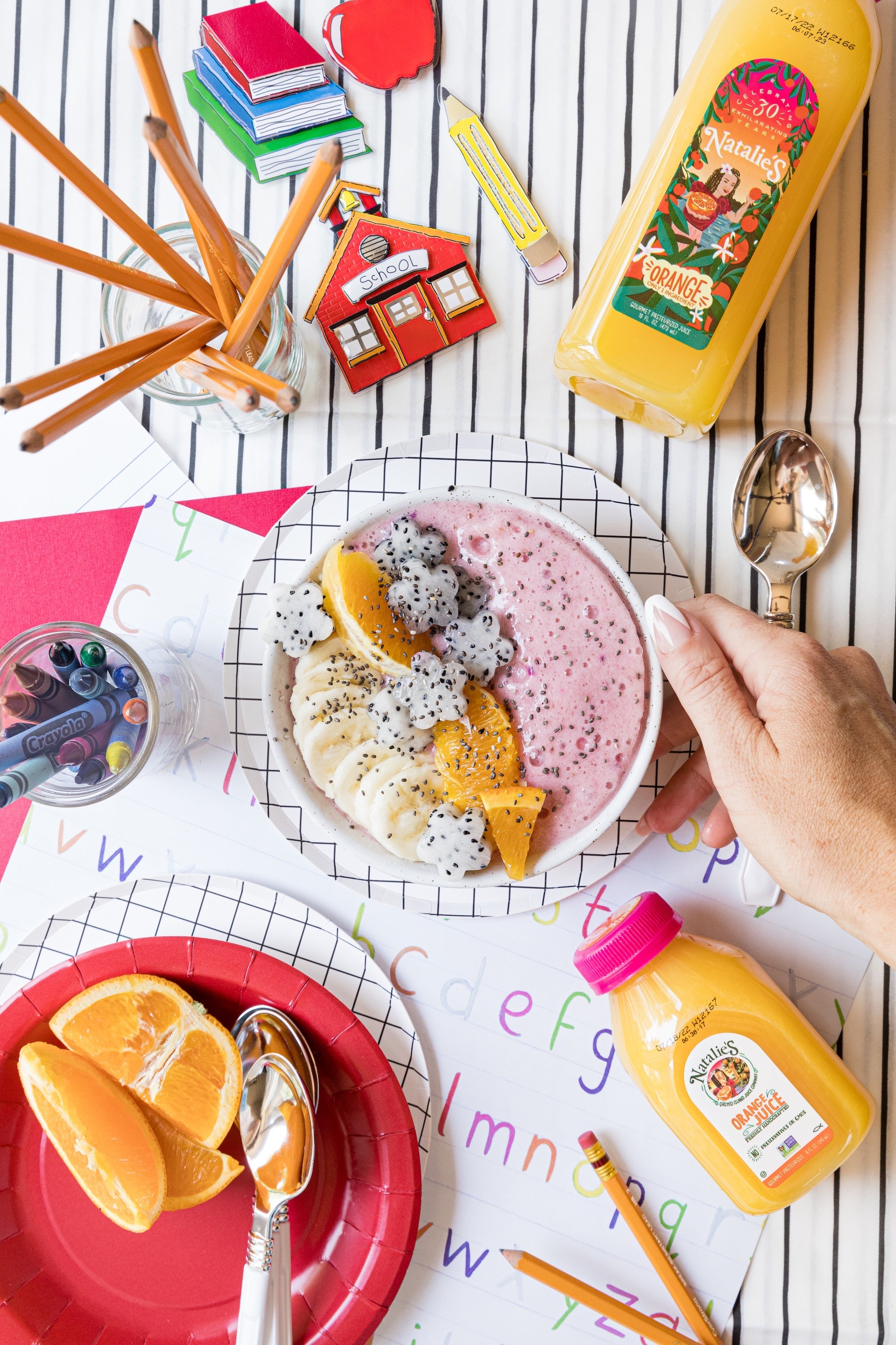 Orange Banana Smoothie Bowl