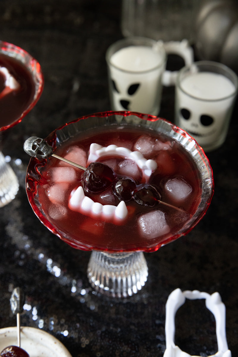 Dracula’s Blood Margarita (Black Cherry Margarita)