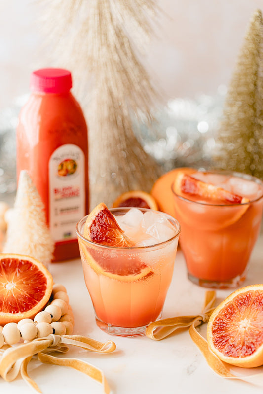 Blood Orange Kombucha Fizz