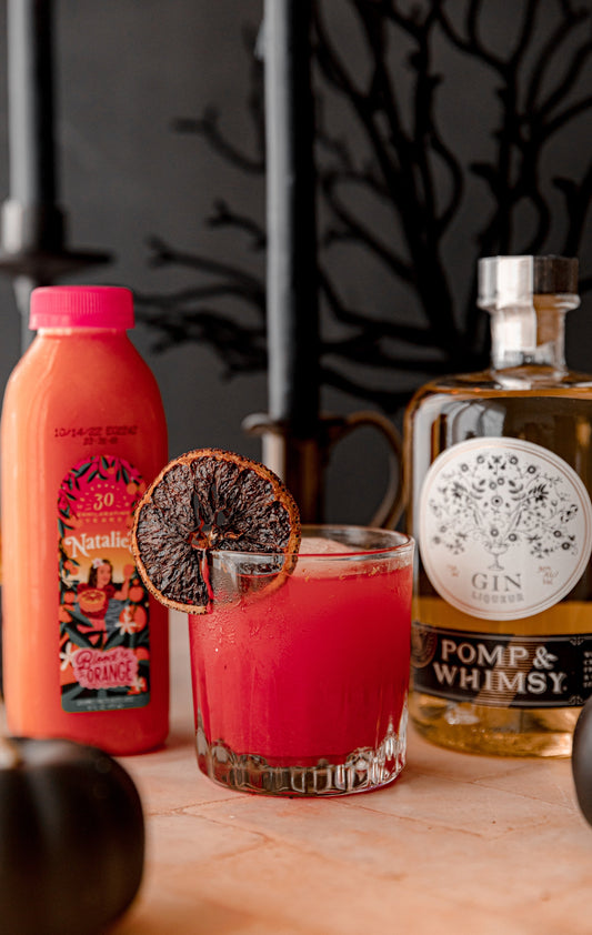 Smoked Blood Orange Negroni Sbagliato