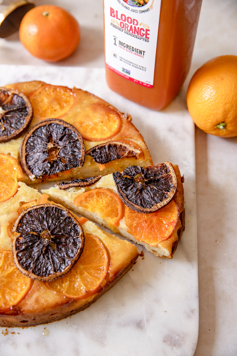 Blood Orange Upside Down Cake