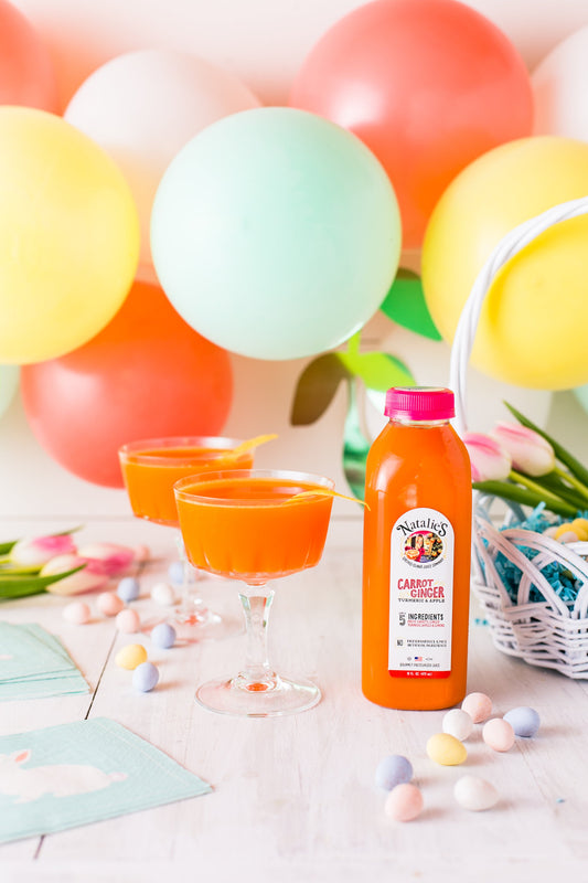 Carrot Ginger Honey Bee Cocktail