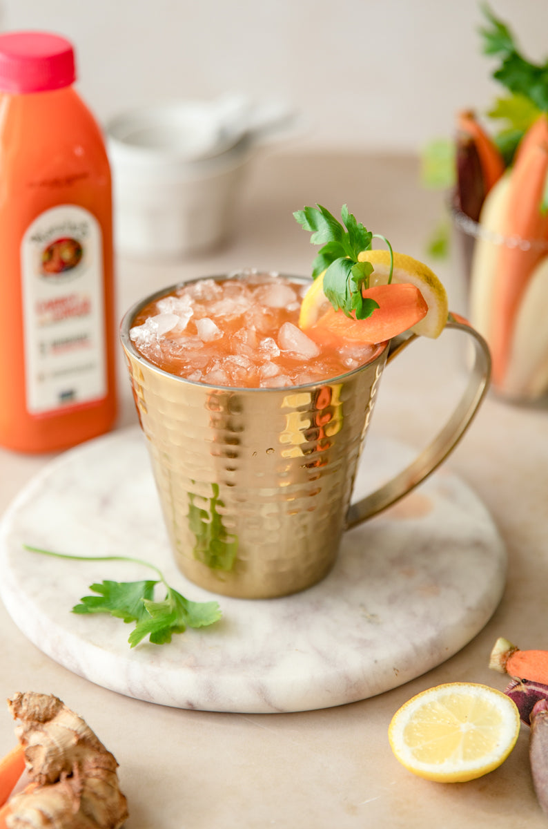 Carrot Ginger Mule Mocktail