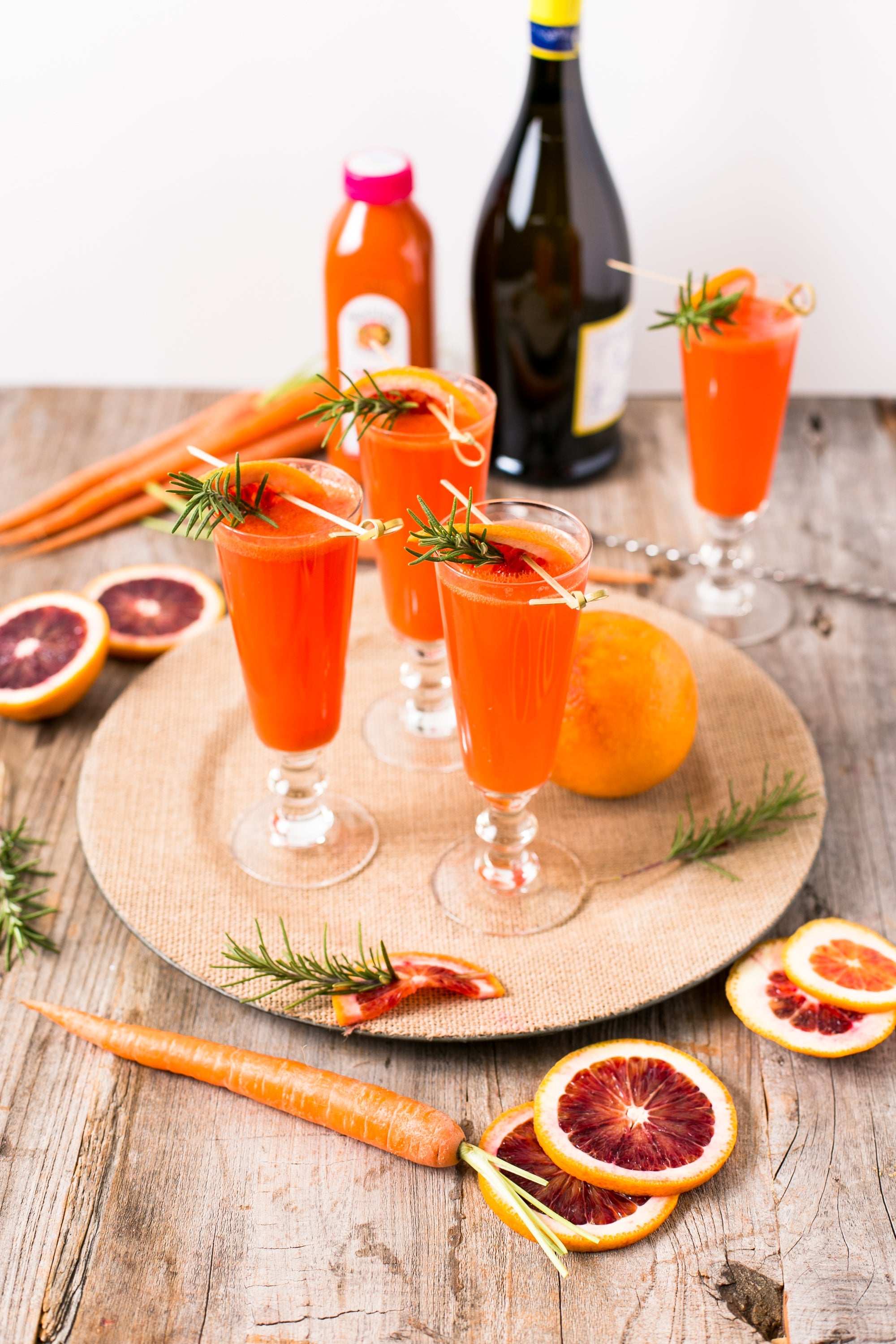 Carrot Blood Orange Bellini