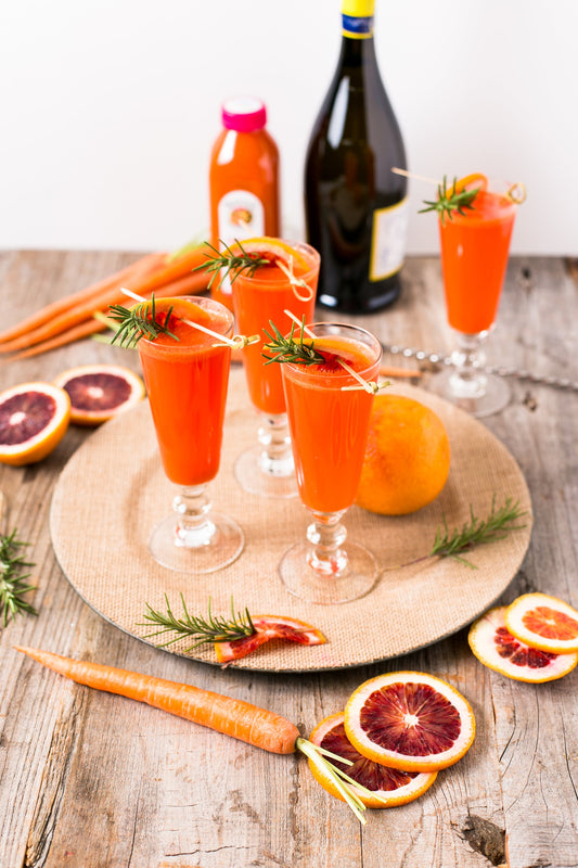 Carrot Blood Orange Bellini