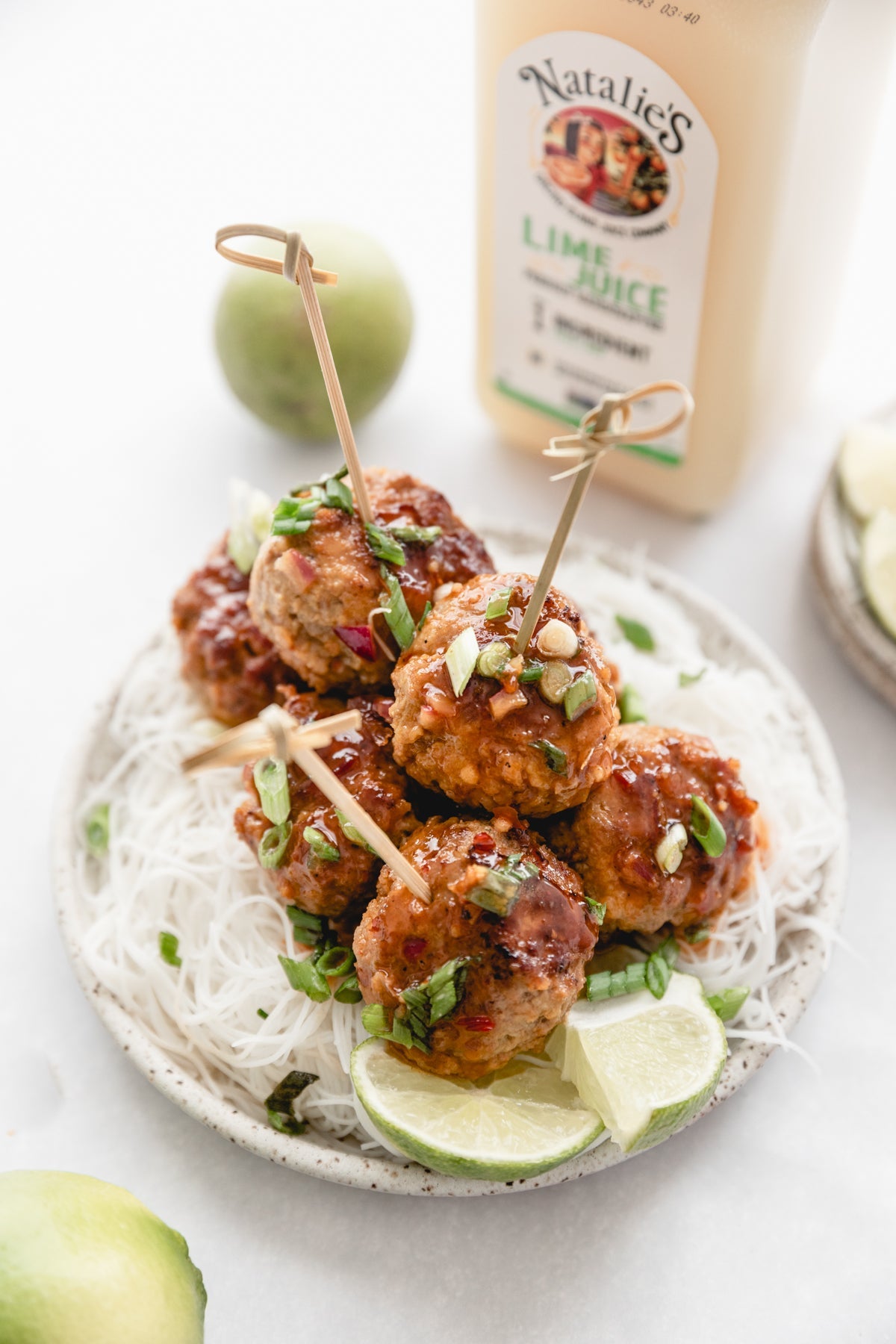 Chili and Lime Glazed Meatballs