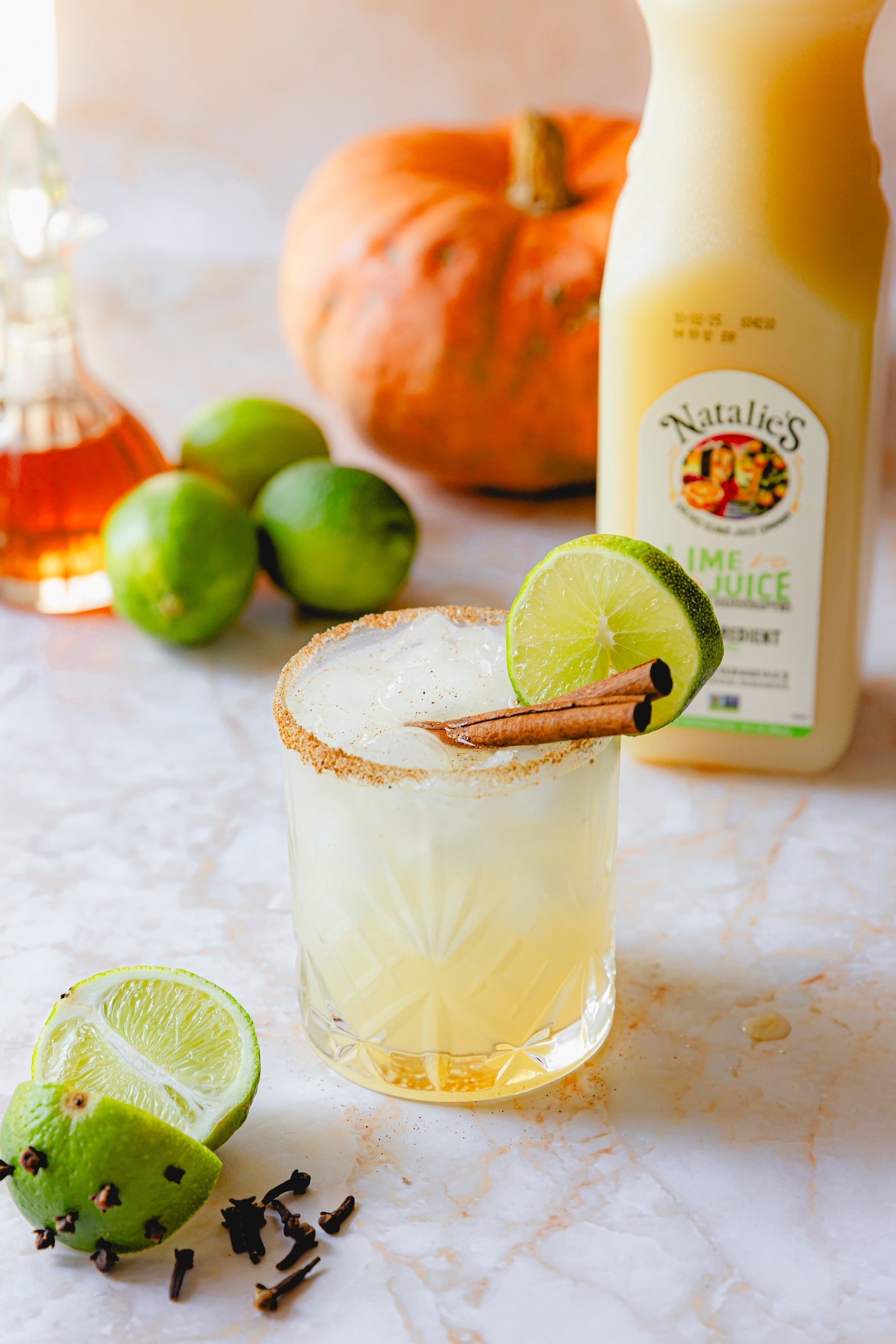 Cozy Clove Pumpkin Margarita