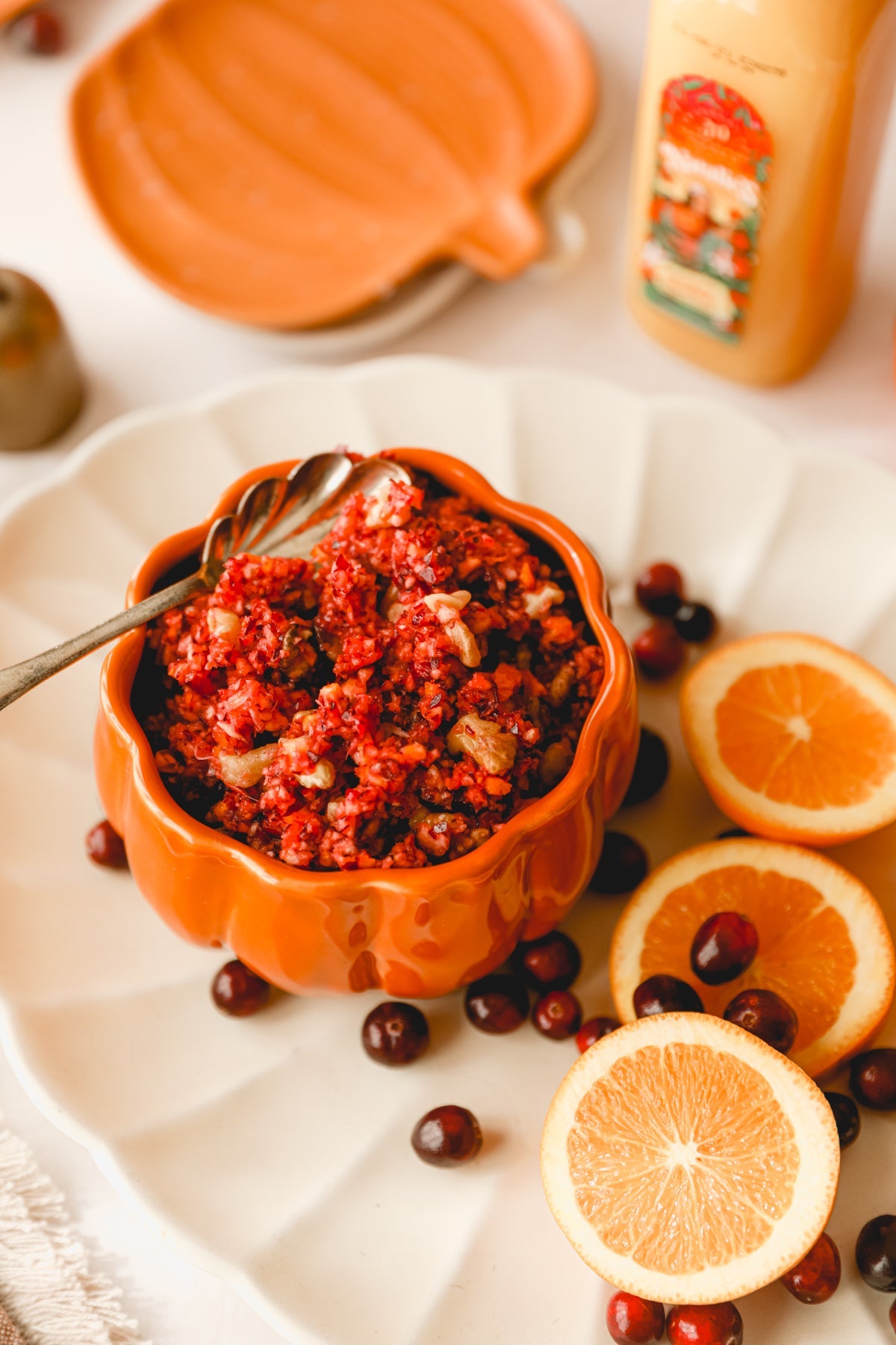 Fresh Cranberry Orange Relish