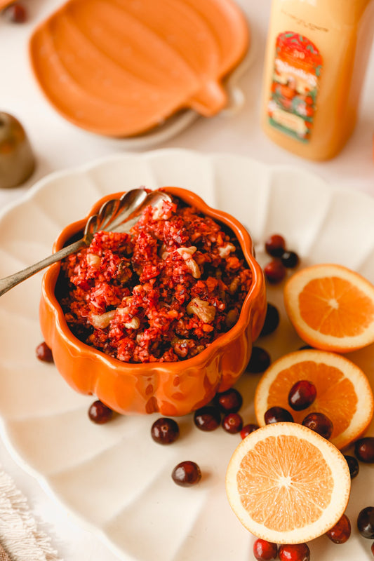 Fresh Cranberry Orange Relish