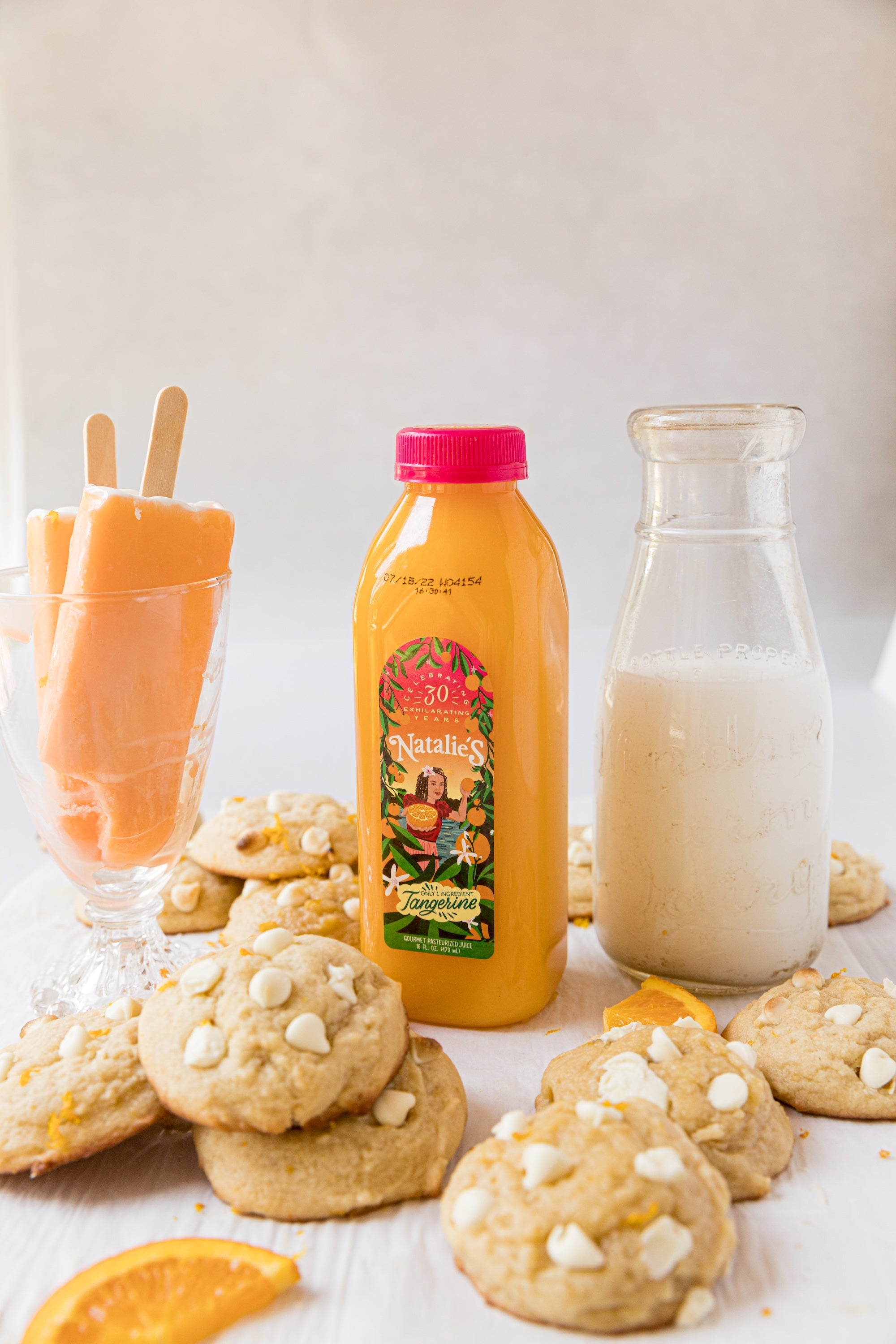 Tangerine Creamsicle Cookies