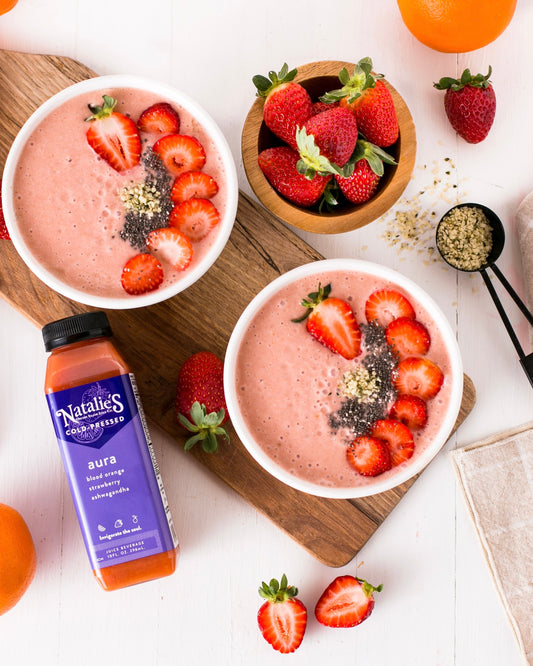 Creamy Blood Orange Smoothie Bowl