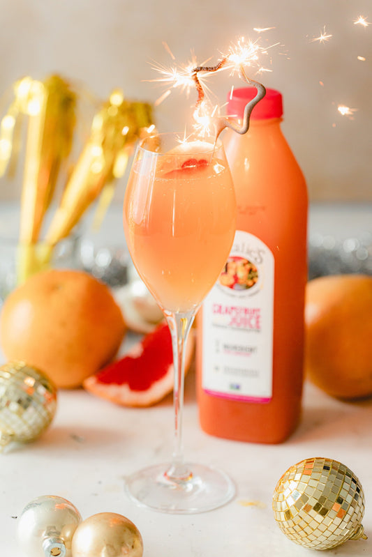 Elderflower Grapefruit Mocktail