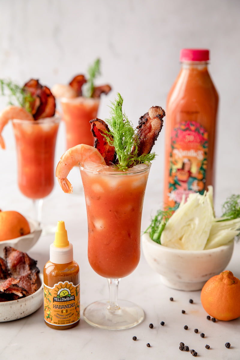 Fiery Fennel and Blood Orange Bloody Mary