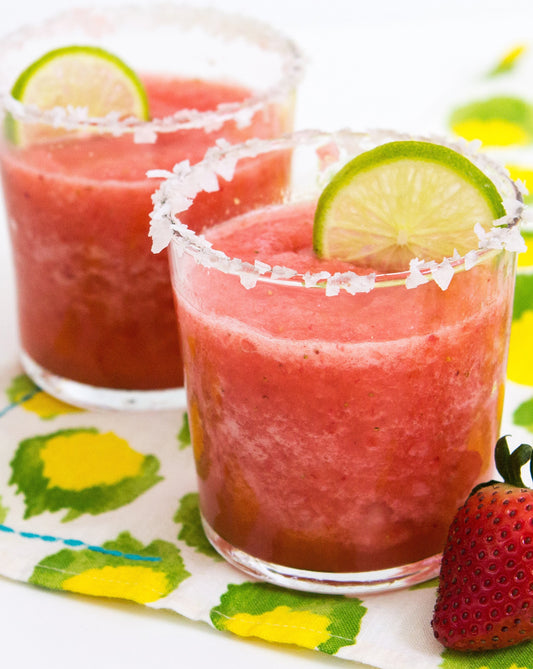 Drunken Flamingo (Frozen Strawberry Margarita)