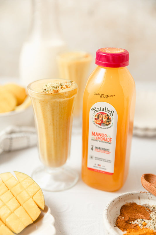 Golden Milk Mango Lemonade Smoothie