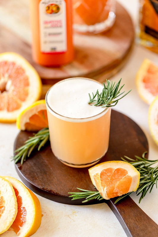 Grapefruit Bourbon Sour
