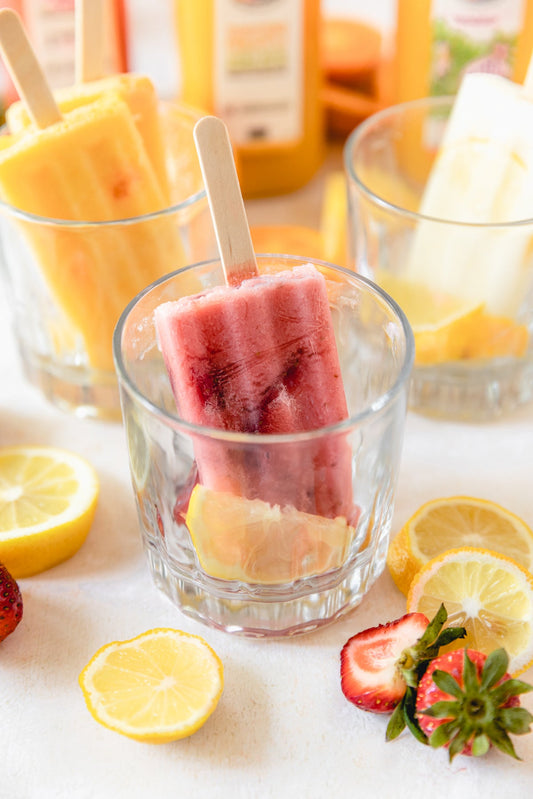 Greek Yogurt Popsicle Flight