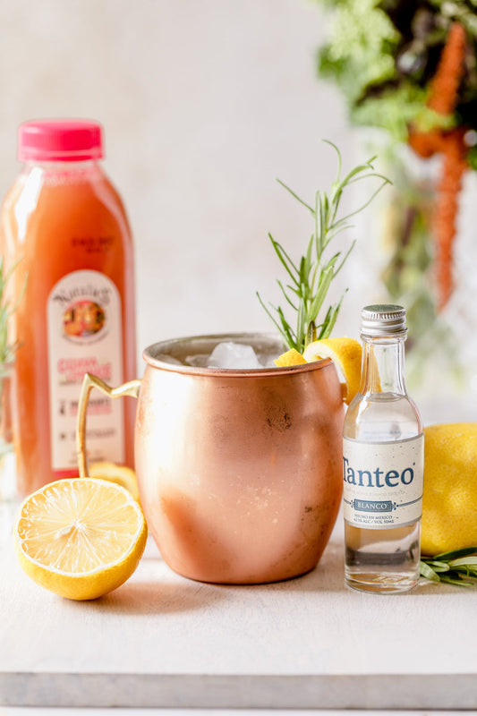 Guava Lemonade Tequila Mule