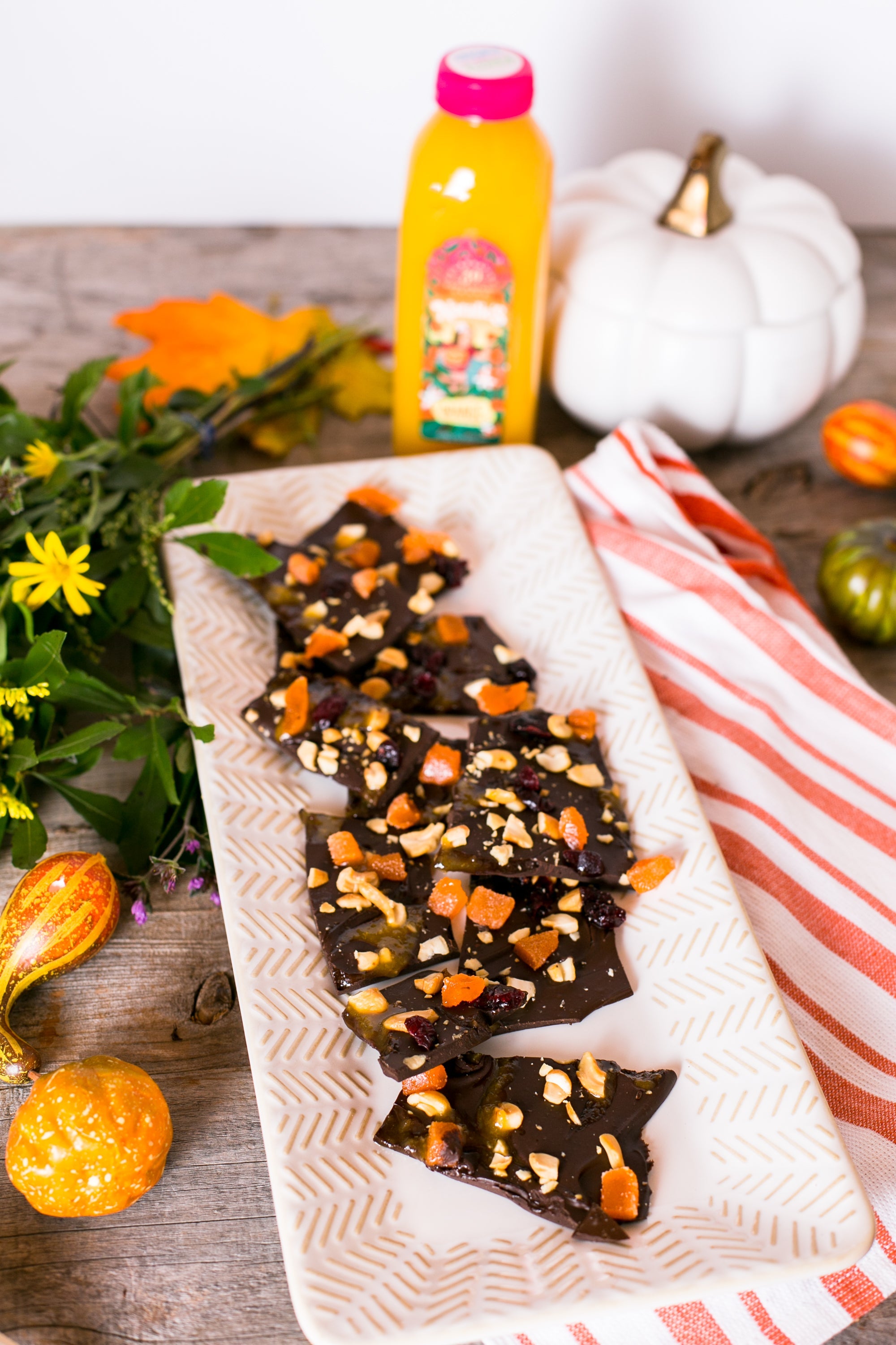 Harvest Orange Cashew Bark