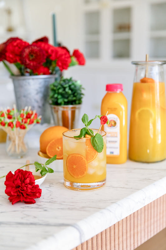 Tangerine Honey Bourbon Punch
