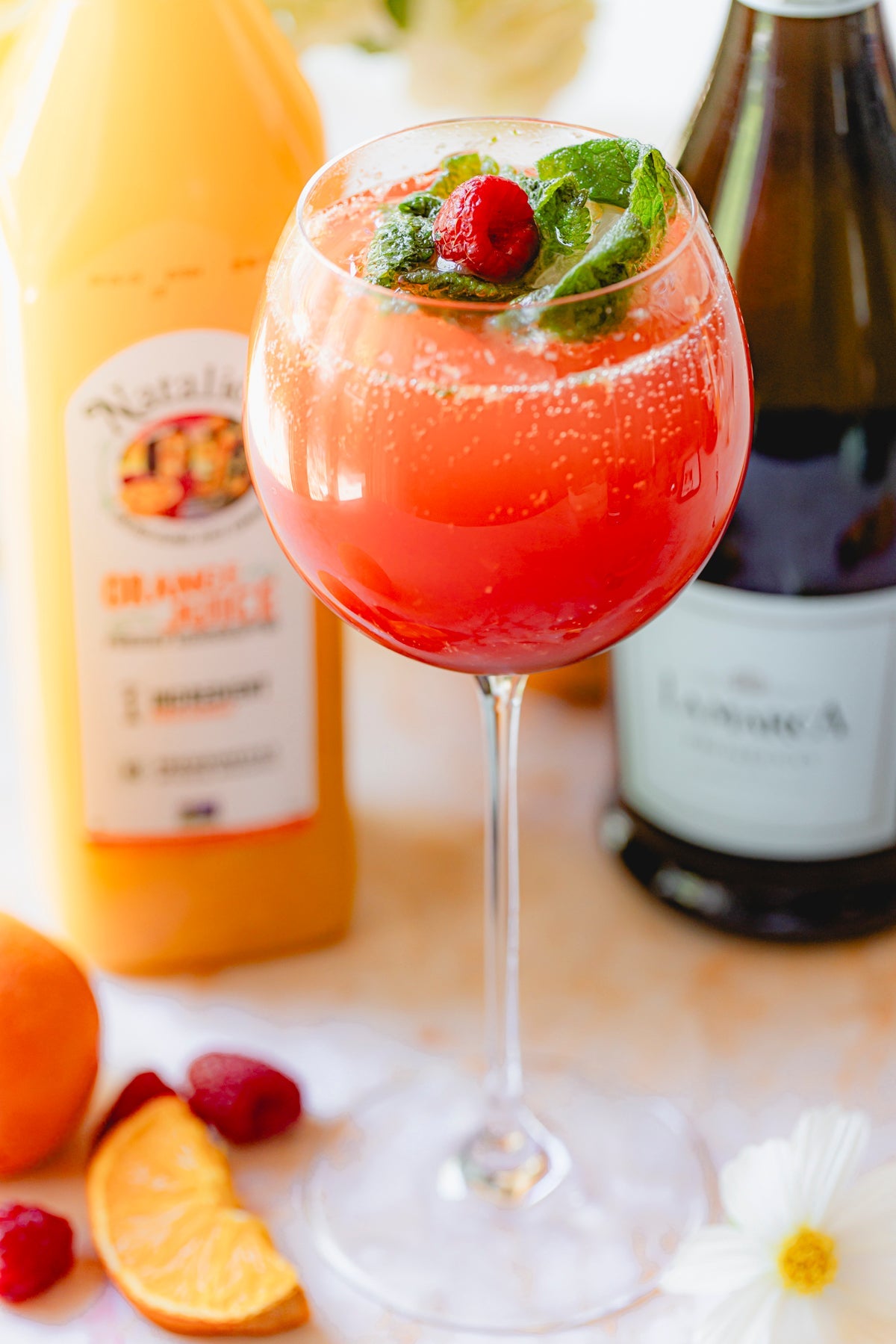 Raspberry Orange Spritz