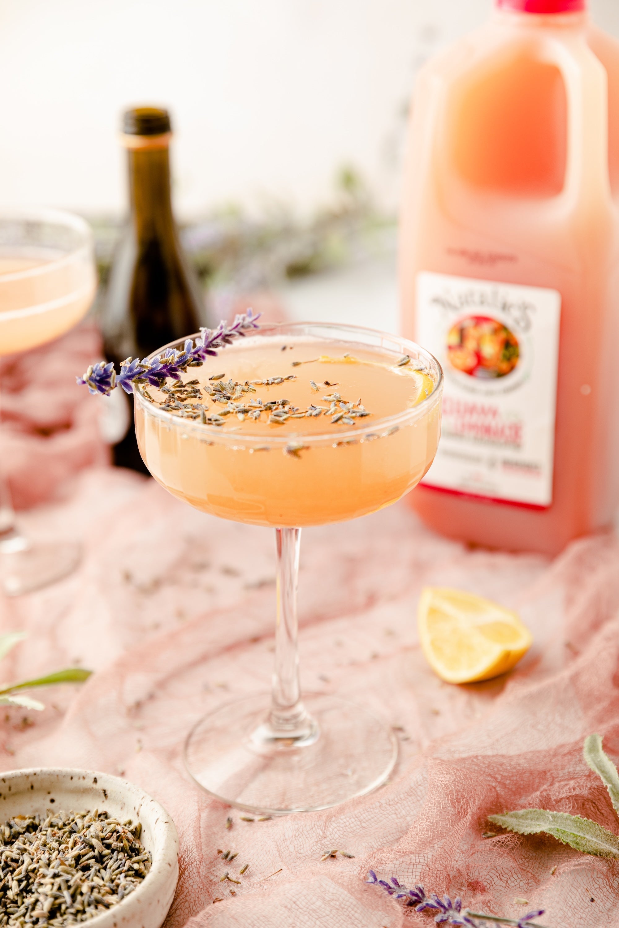 Lavender Guava Lemonade Mimosa