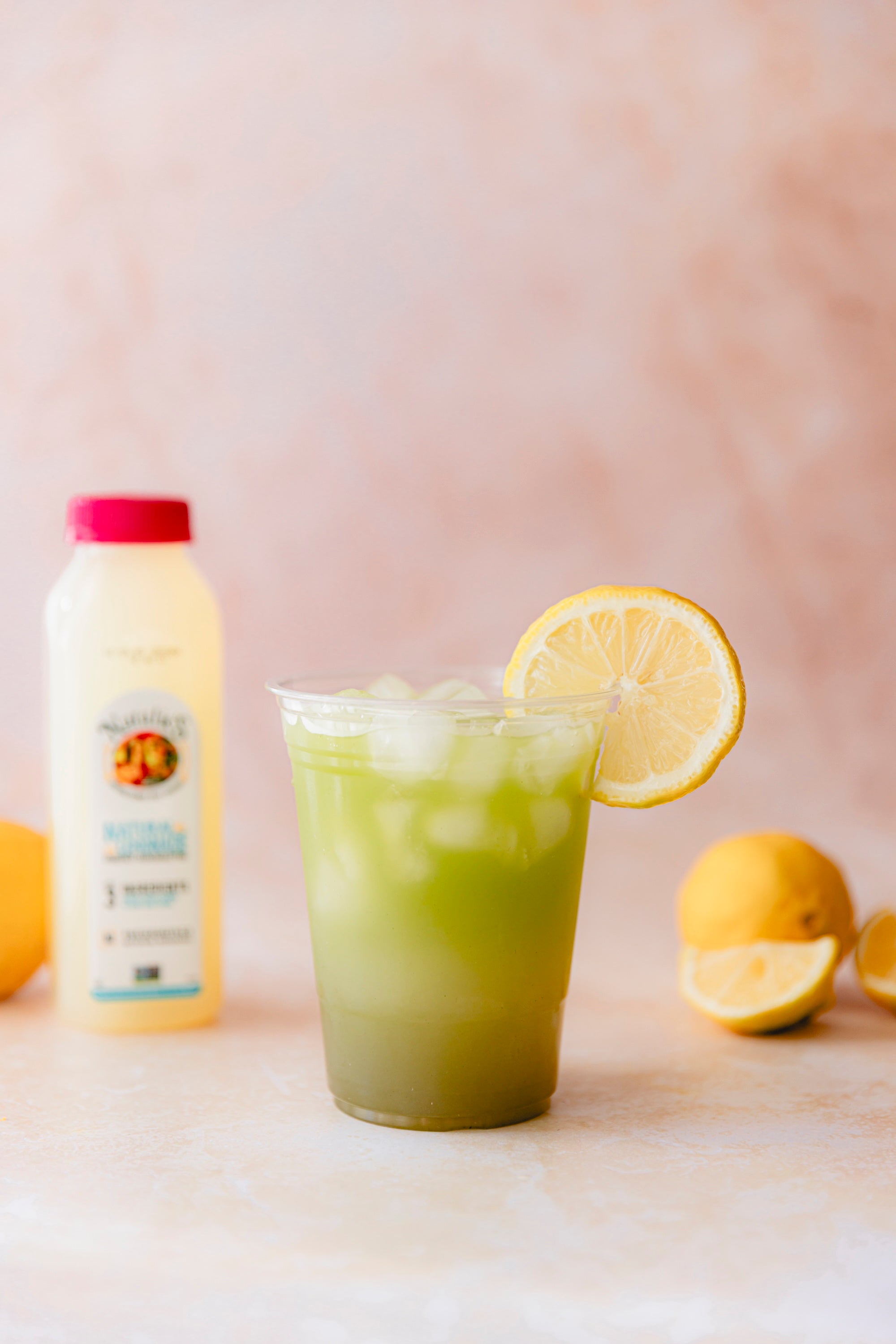 Lavender Matcha Lemonade