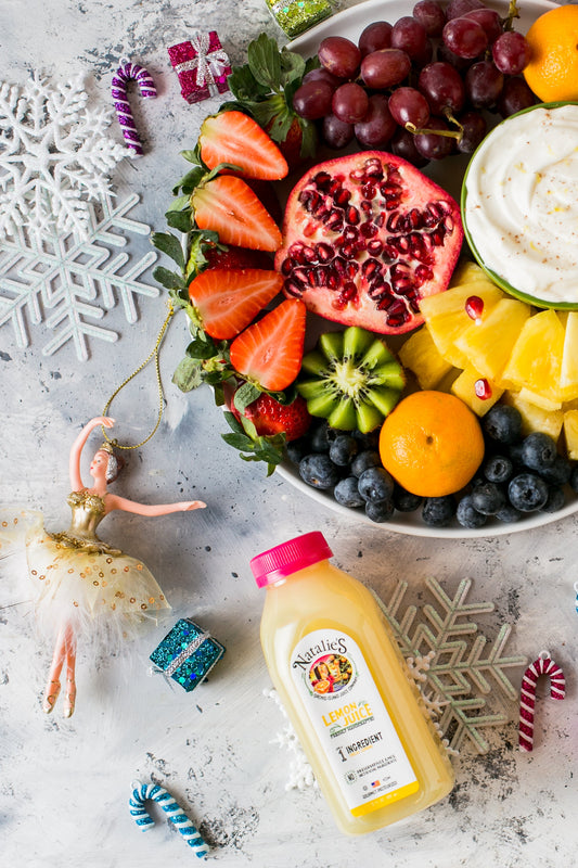 Holiday Lemon Fruit Dip