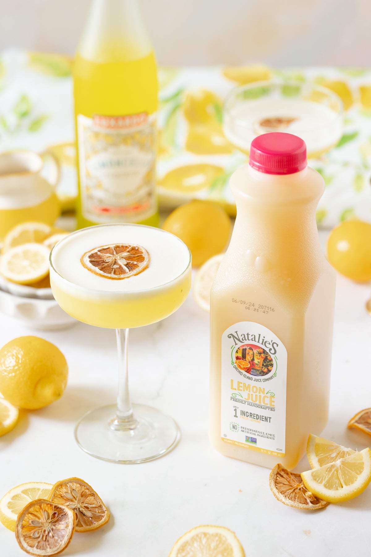 Limoncello Sour Martini