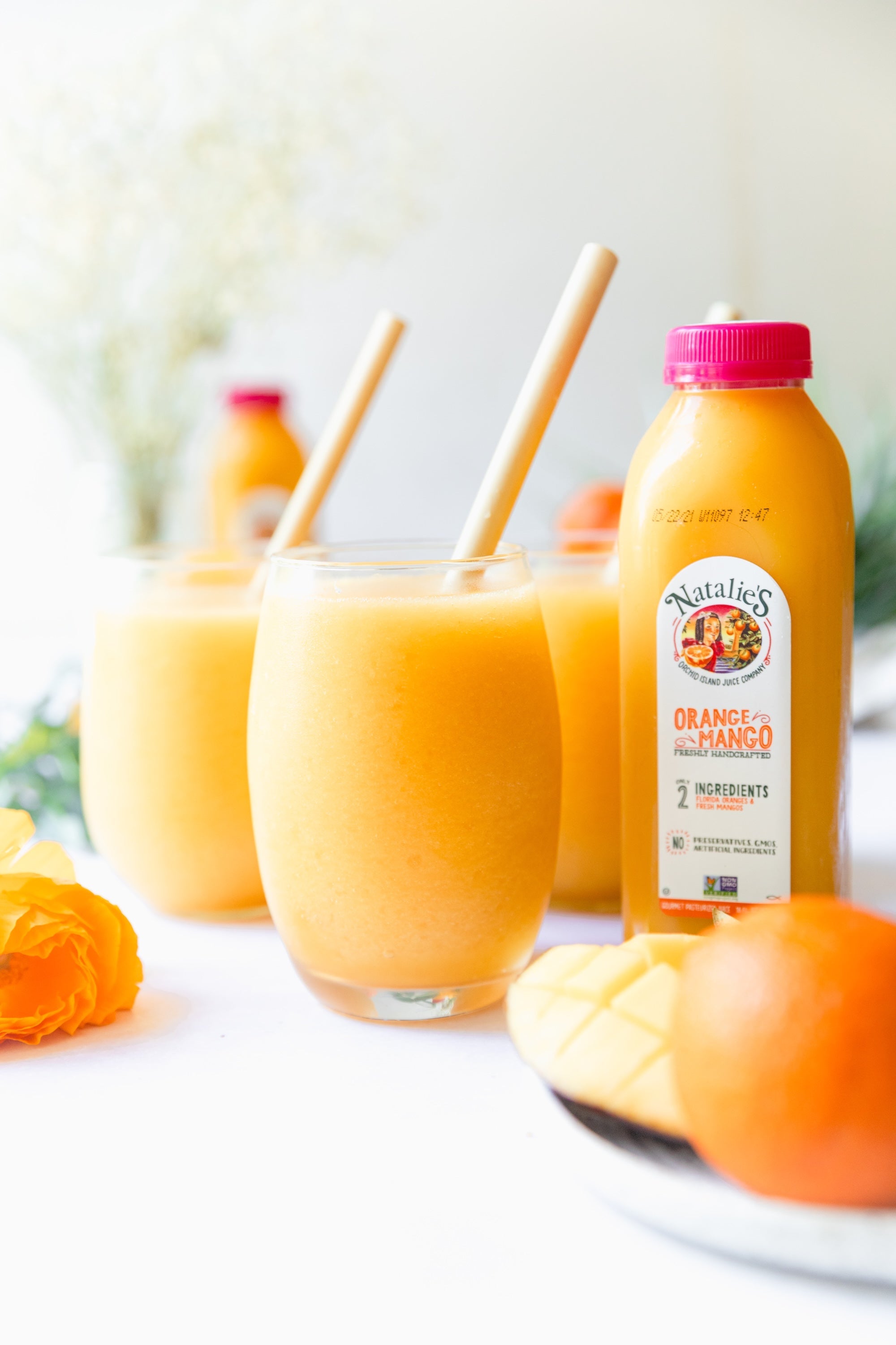 Orange Mango Ginger Frosé