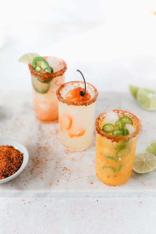 Spicy Margarita Flight