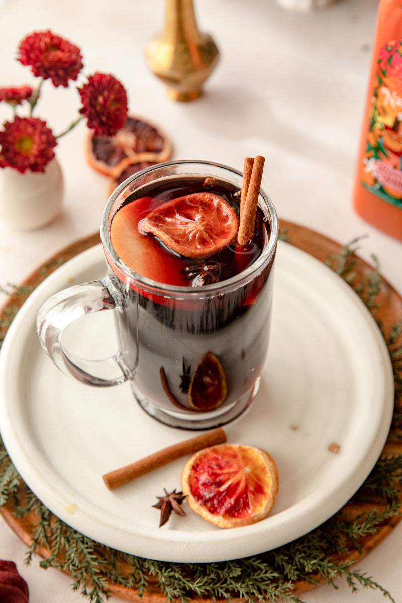Blood Orange Mulled Cider