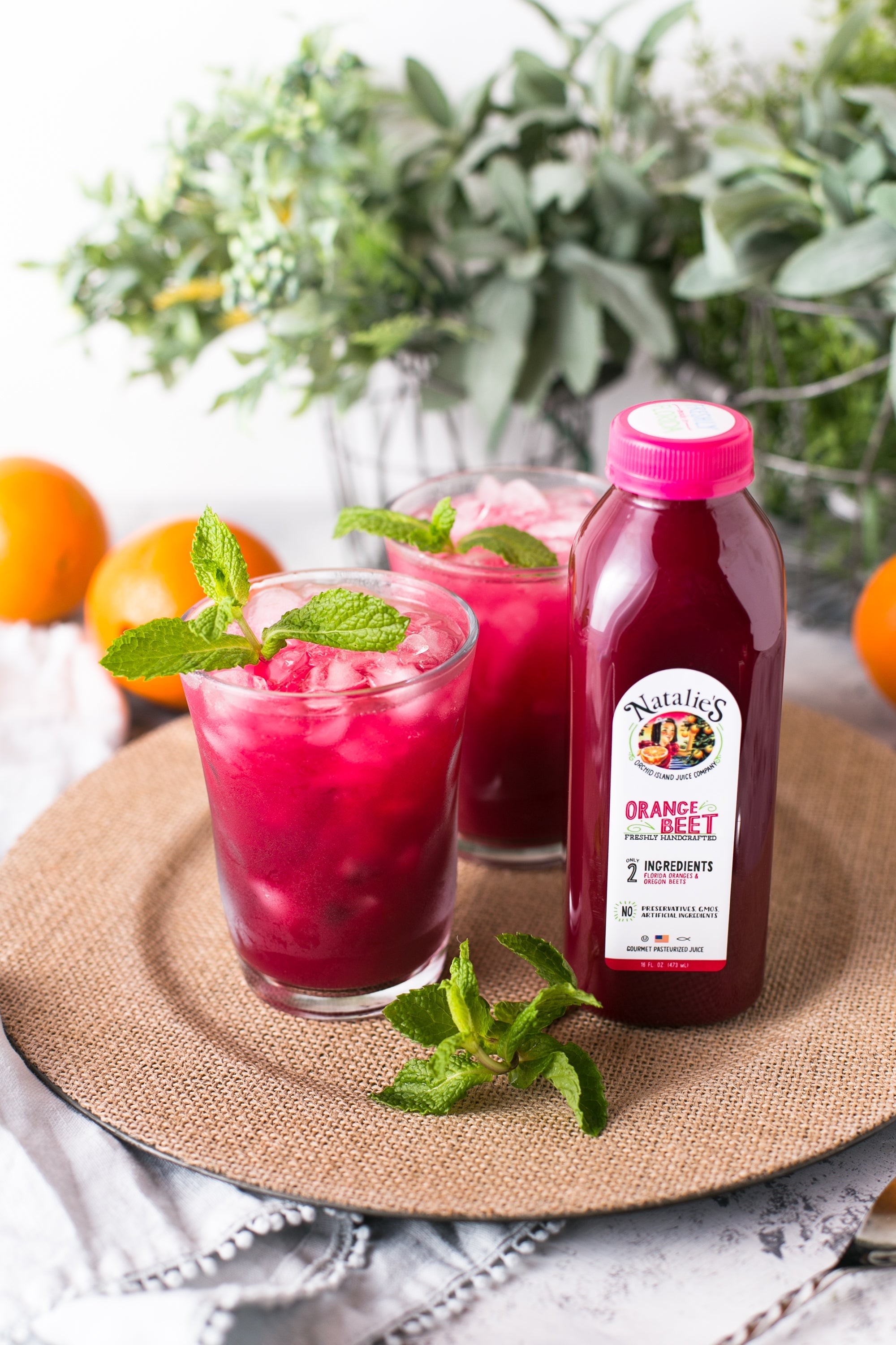 Orange Beet Mint Julep