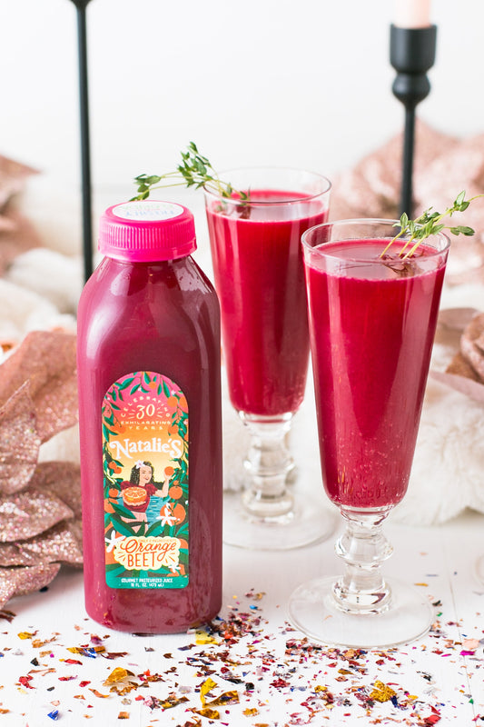 Orange Beet Poinsettia