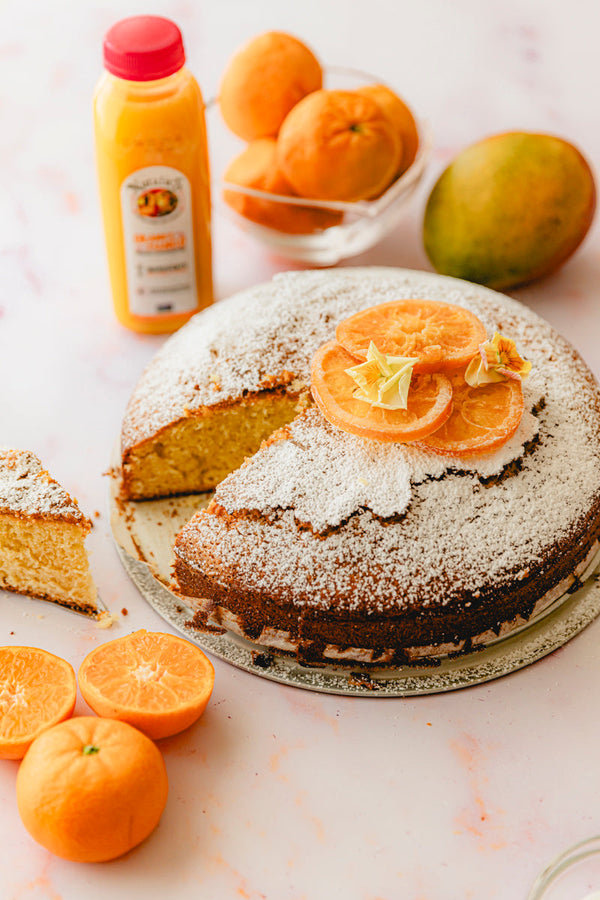 Mango Orange Olive Oil Cake