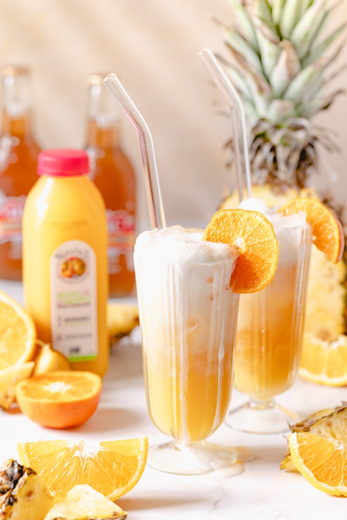 Orange Pineapple Cream Soda