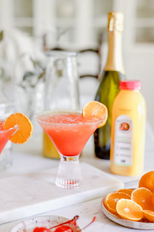 Orange Pineapple Sunrise Cocktail