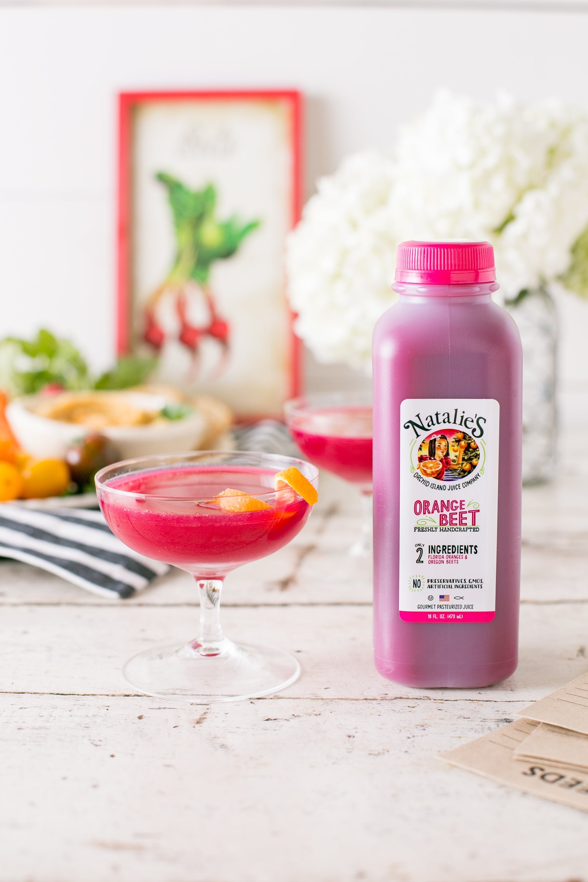 Orange Beet Sidecar