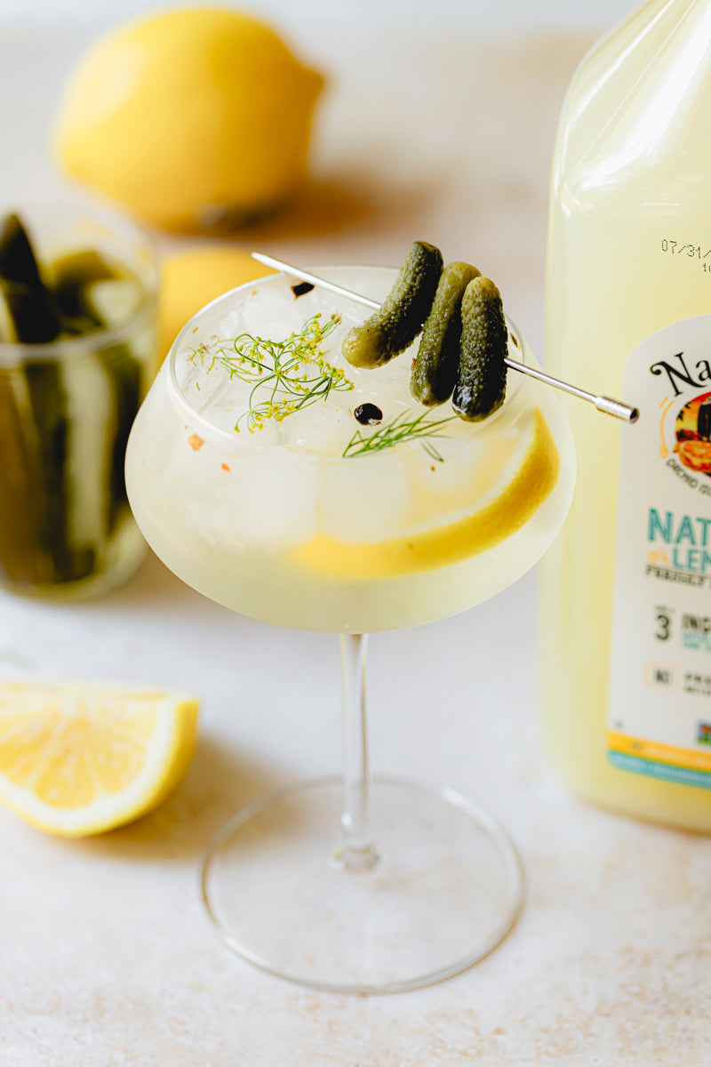 Pickle Lemonade Gin and Tonic