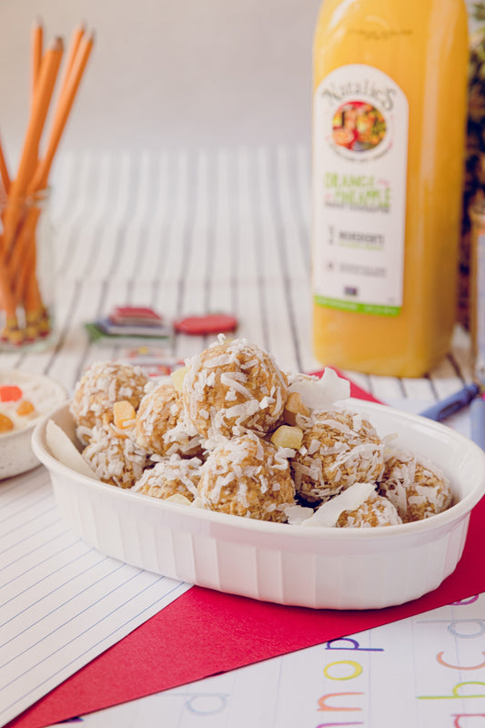 Pineapple Coconut Breakfast Bites