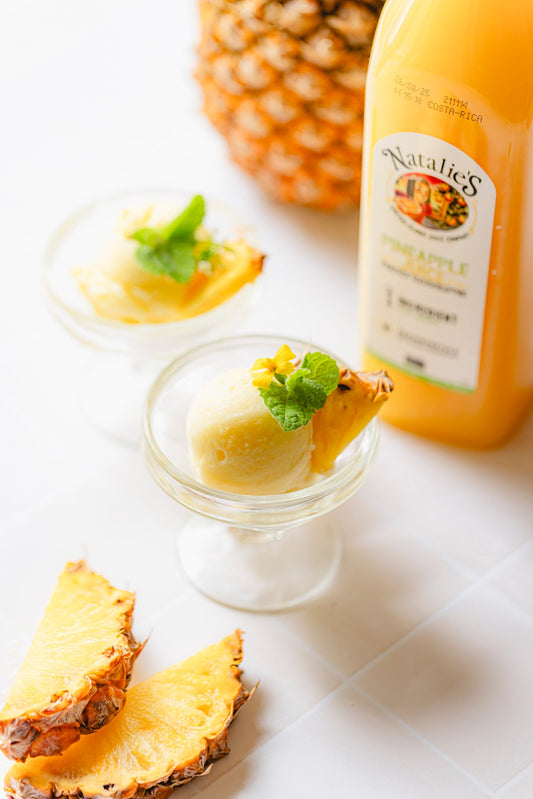 Pineapple Coconut Sorbet