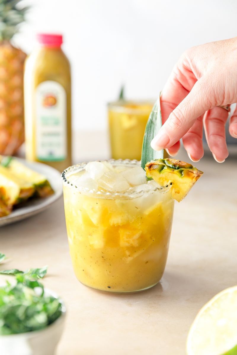 Pineapple Kale Gin Smash