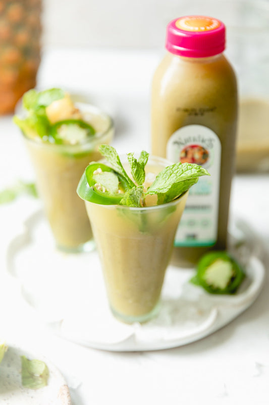 Spicy Pineapple Kale Zinc Mojito